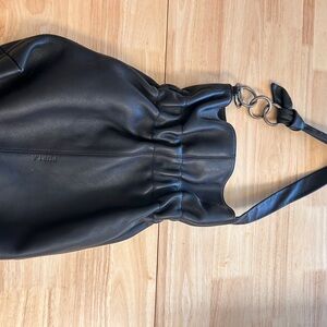 Furla black Leather Bag